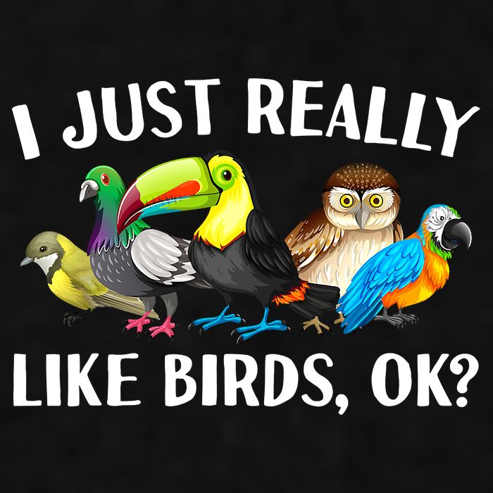 Cool Bird Lover Bird Watcher Nerd Parrot Birds Ladies PosiCharge Tri-Blend Wicking Tank
