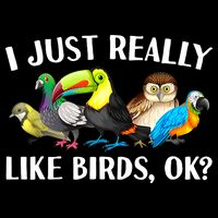 Cool Bird Lover Bird Watcher Nerd Parrot Birds Daily Commute Backpack