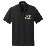 Cool Bird Lover Bird Watcher Nerd Parrot Birds Dry Zone Grid Polo