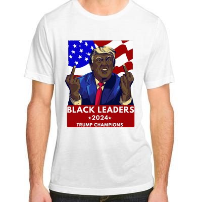 Celebrate Black Leaders 2024 Trump Champions Dark Maga 2024 Adult ChromaSoft Performance T-Shirt