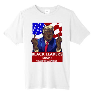 Celebrate Black Leaders 2024 Trump Champions Dark Maga 2024 Tall Fusion ChromaSoft Performance T-Shirt