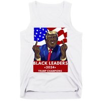 Celebrate Black Leaders 2024 Trump Champions Dark Maga 2024 Tank Top