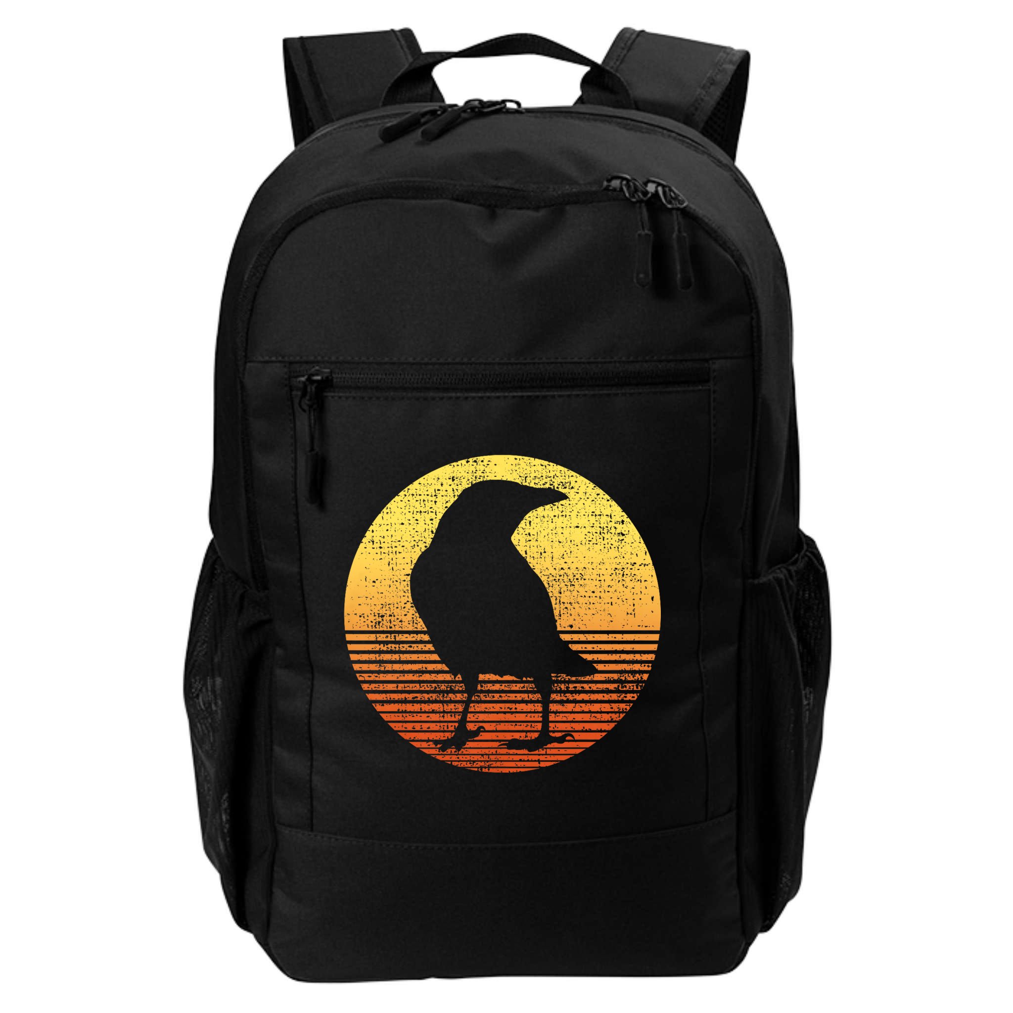 Crow Bird Lover Gift Raven Vintage Backpack