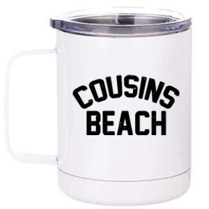 Cousins Beach Logo 12 oz Stainless Steel Tumbler Cup