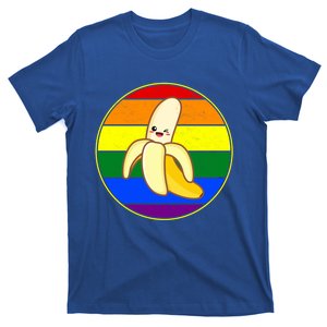 Cute Banana Lover Lgbtq Stuff Teen Rainbow Kawaii Love Fruit Gift T-Shirt