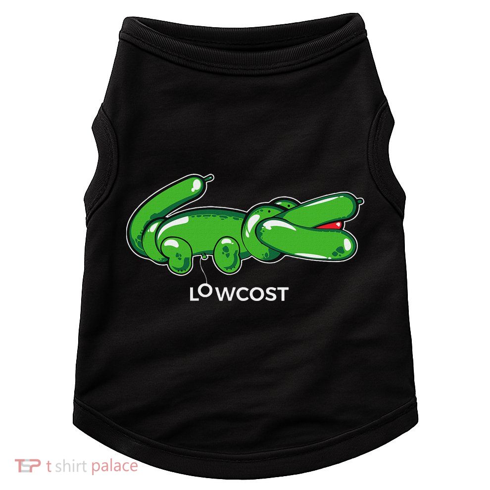 Crocodile Balloon Low Cost Funny Brand Sarcasm Sarcastic Doggie Tank