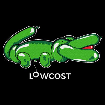 Crocodile Balloon Low Cost Funny Brand Sarcasm Sarcastic T-Shirt