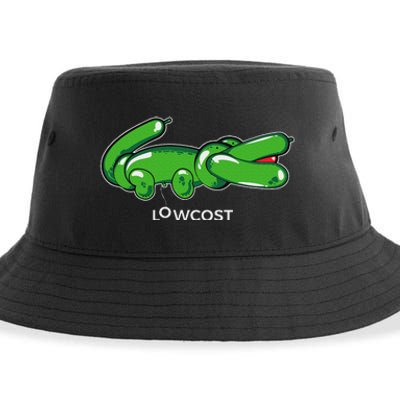 Crocodile Balloon Low Cost Funny Brand Sarcasm Sarcastic Sustainable Bucket Hat