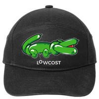 Crocodile Balloon Low Cost Funny Brand Sarcasm Sarcastic 7-Panel Snapback Hat