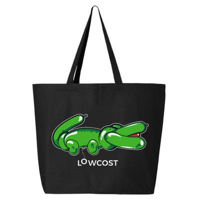 Crocodile Balloon Low Cost Funny Brand Sarcasm Sarcastic 25L Jumbo Tote