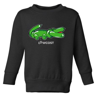 Crocodile Balloon Low Cost Funny Brand Sarcasm Sarcastic Toddler Sweatshirt