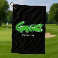 Crocodile Balloon Low Cost Funny Brand Sarcasm Sarcastic Golf Towel