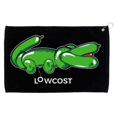 Crocodile Balloon Low Cost Funny Brand Sarcasm Sarcastic Grommeted Golf Towel