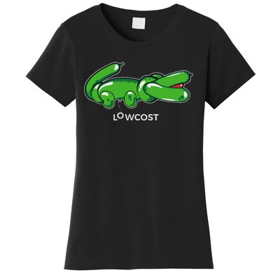 Crocodile Balloon Low Cost Funny Brand Sarcasm Sarcastic Women's T-Shirt