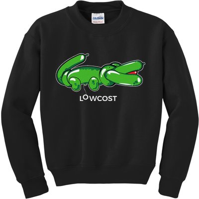 Crocodile Balloon Low Cost Funny Brand Sarcasm Sarcastic Kids Sweatshirt