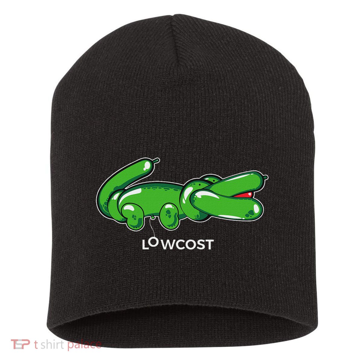 Crocodile Balloon Low Cost Funny Brand Sarcasm Sarcastic Short Acrylic Beanie