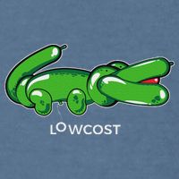 Crocodile Balloon Low Cost Funny Brand Sarcasm Sarcastic Garment-Dyed Sweatshirt