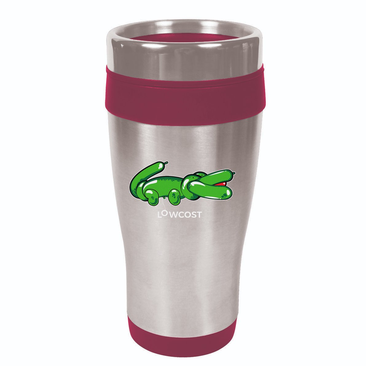 Crocodile Balloon Low Cost Funny Brand Sarcasm Sarcastic 16oz Travel Tumbler