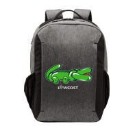 Crocodile Balloon Low Cost Funny Brand Sarcasm Sarcastic Vector Backpack
