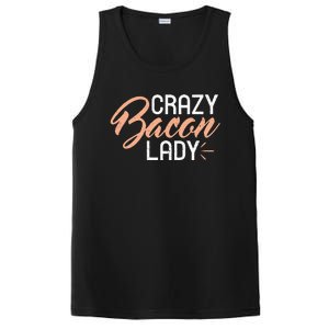 Crazy Bacon Lady Bacon Lover PosiCharge Competitor Tank