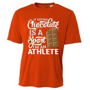 Chocolate Bar Lover Gift Chocoholic Choco Sweets Bar Chocolate Gift Cooling Performance Crew T-Shirt