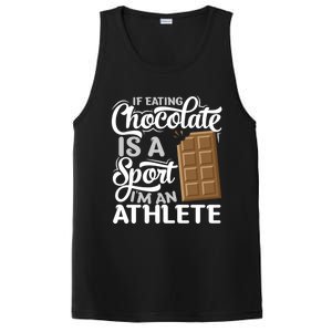 Chocolate Bar Lover Gift Chocoholic Choco Sweets Bar Chocolate Gift PosiCharge Competitor Tank