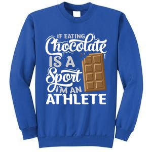 Chocolate Bar Lover Gift Chocoholic Choco Sweets Bar Chocolate Gift Sweatshirt