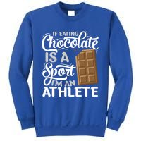 Chocolate Bar Lover Gift Chocoholic Choco Sweets Bar Chocolate Gift Sweatshirt