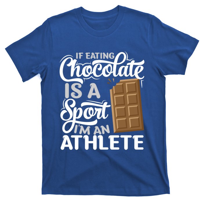 Chocolate Bar Lover Gift Chocoholic Choco Sweets Bar Chocolate Gift T-Shirt