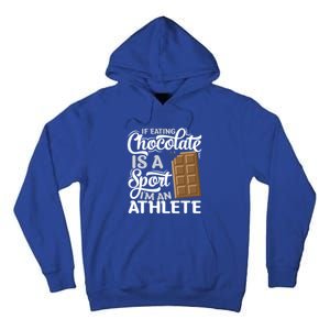 Chocolate Bar Lover Gift Chocoholic Choco Sweets Bar Chocolate Gift Tall Hoodie