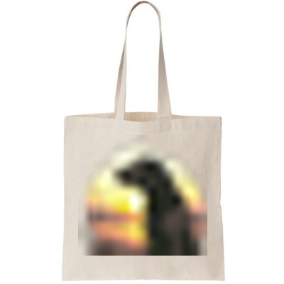 Cute Black Lab Black Labrador Retriever Puppy Dog Mom Animal Tote Bag