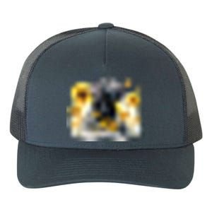 Cute Black Lab Black Labrador Retriever Puppy Dog Mom Animal Yupoong Adult 5-Panel Trucker Hat