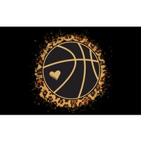 Cute Basketball Leopard Print Female Basketball Player Bumper Sticker