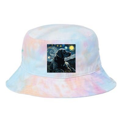 Cute Black Lab Black Labrador Retriever Puppy Dog Mom Animal Tie Dye Newport Bucket Hat