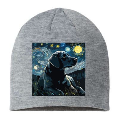 Cute Black Lab Black Labrador Retriever Puppy Dog Mom Animal Sustainable Beanie