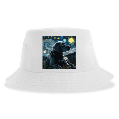 Cute Black Lab Black Labrador Retriever Puppy Dog Mom Animal Sustainable Bucket Hat