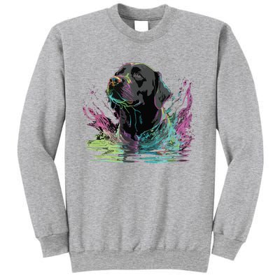 Cute Black Lab Black Labrador Retriever Puppy Dog Mom Animal Sweatshirt