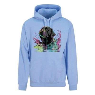 Cute Black Lab Black Labrador Retriever Puppy Dog Mom Animal Unisex Surf Hoodie