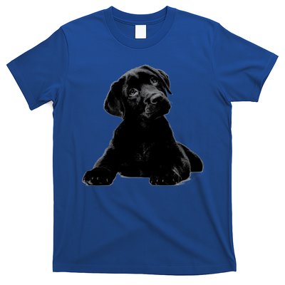 Cute Black Lab Puppy Dog Animal Lover Gift T-Shirt