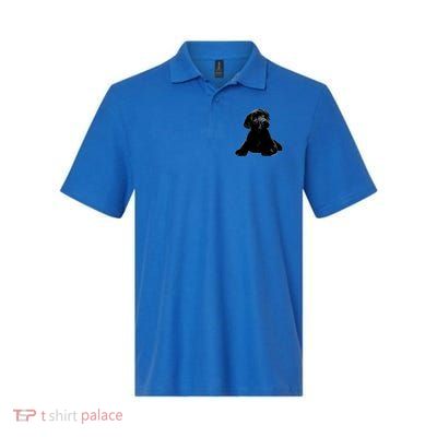 Cute Black Lab Puppy Dog Animal Lover Gift Polo