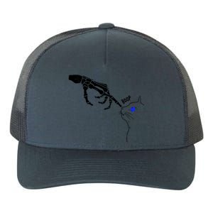 Cat Black Lover Skeleton Hand Boop Funny Halloween Gift Yupoong Adult 5-Panel Trucker Hat