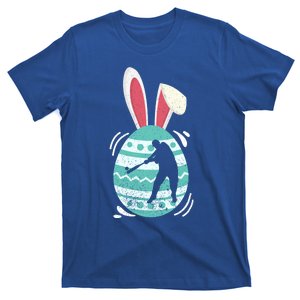 Cute Baseball Lover Easter Eggs Bunny Costume Easter Day Gift T-Shirt