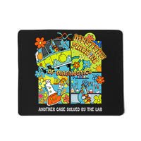 Cute Bus Lab Week 2025 Retro Mystery Machine Of Diagnostics Mousepad