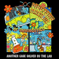 Cute Bus Lab Week 2025 Retro Mystery Machine Of Diagnostics Mousepad