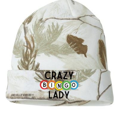 Crazy Bingo Lady Kati Licensed 12" Camo Beanie