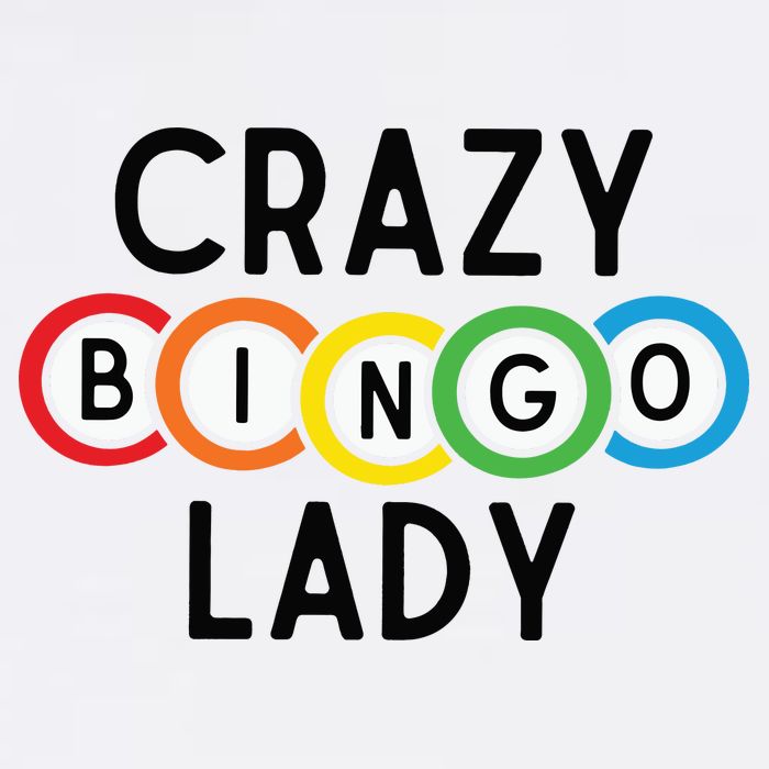 Crazy Bingo Lady 11oz C Handle Ceramic Mug