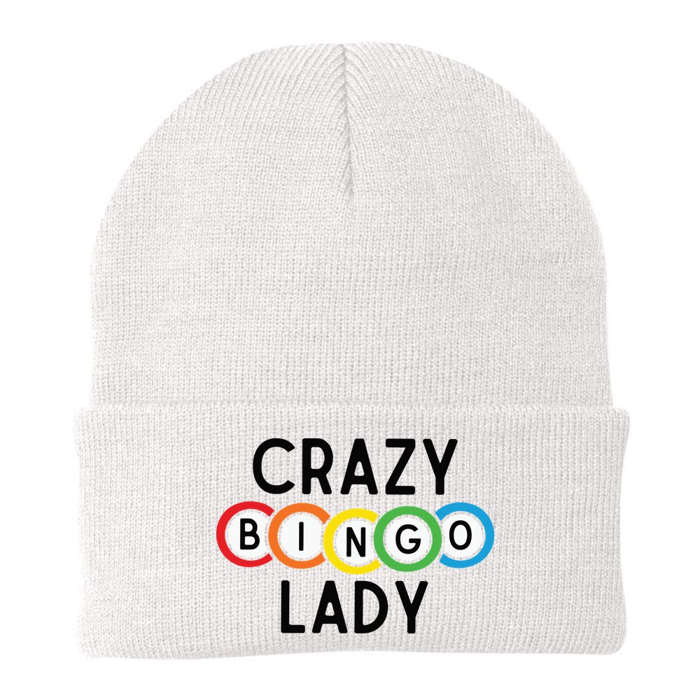 Crazy Bingo Lady Beanie