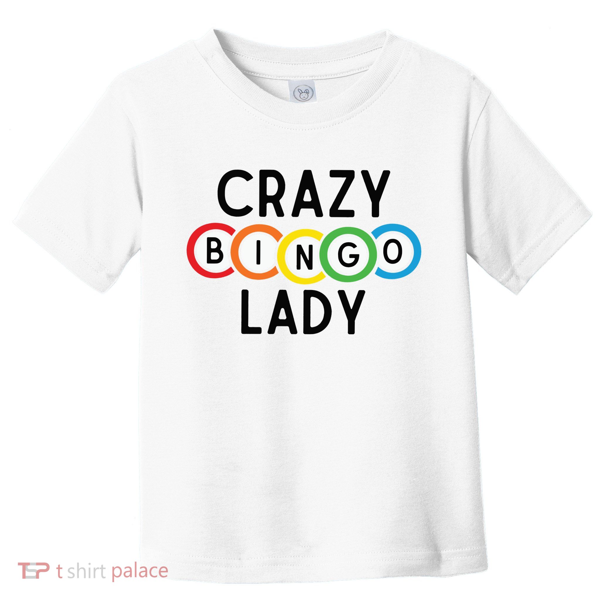 Crazy Bingo Lady Toddler T-Shirt