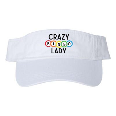 Crazy Bingo Lady Valucap Bio-Washed Visor