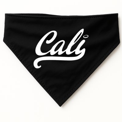 Cali Black Logo USA-Made Doggie Bandana